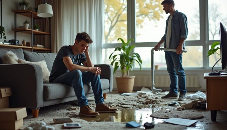 découvrez les responsabilités et les conséquences légales lorsqu'un colocataire est responsable d'un sinistre dans votre logement en colocation.