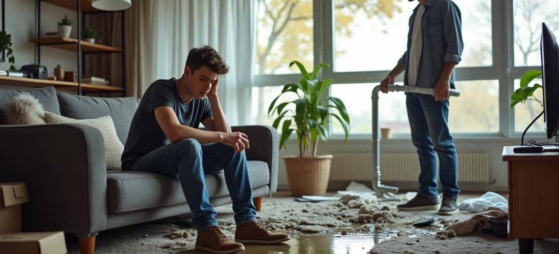 découvrez les responsabilités et les conséquences légales lorsqu'un colocataire est responsable d'un sinistre dans votre logement en colocation.